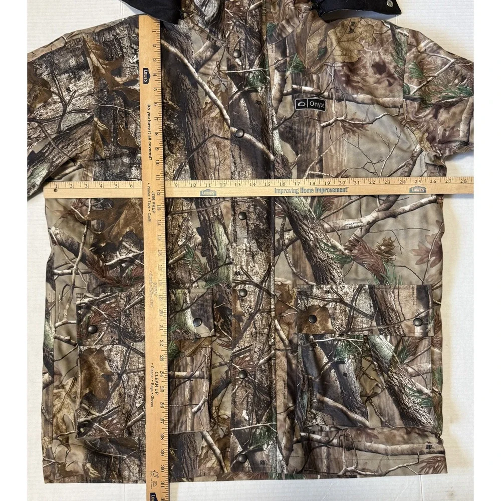 ONYX - Men's AP Realtree Camo 3 in 1‎ Shell Hooded Hunting Jacket - Large